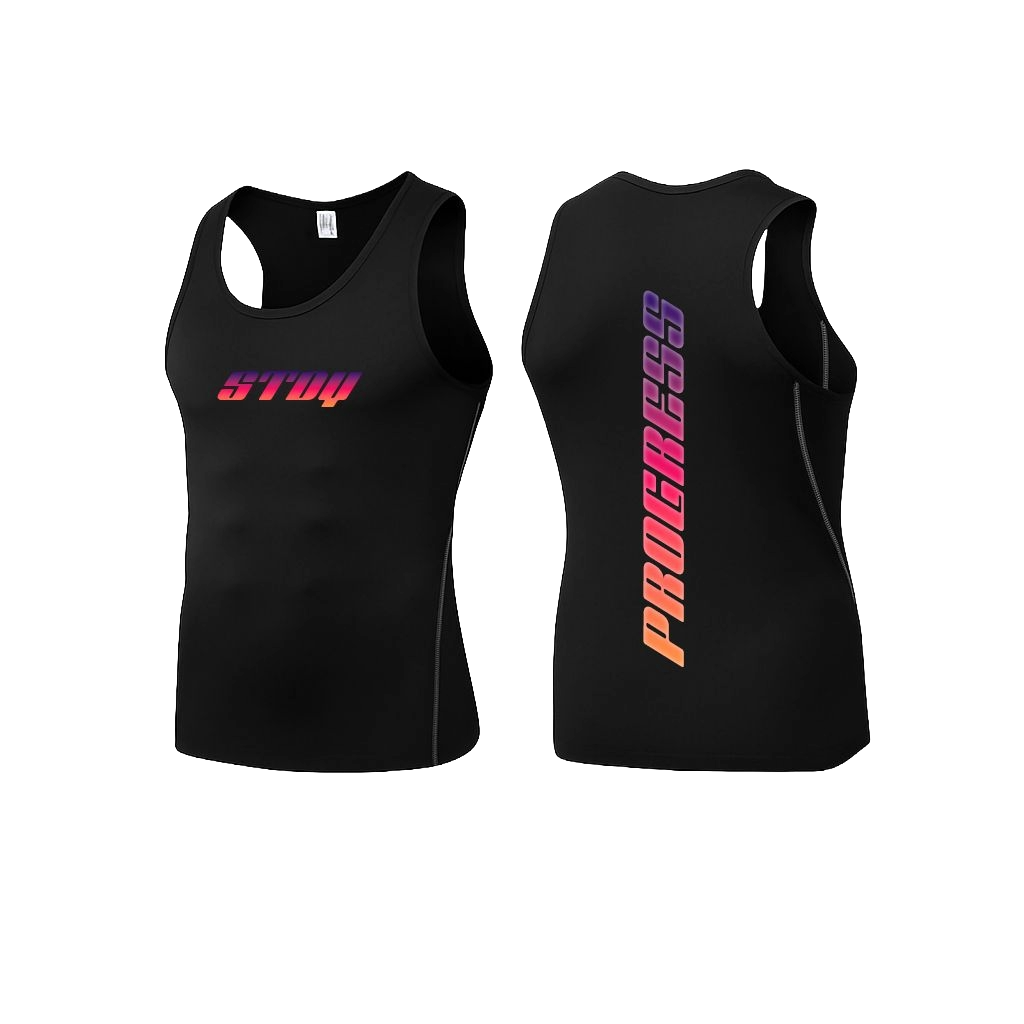 "Statement" Compression Tanktop